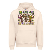 Sandshell im just here for the crawfish Urban Hoodie - CowGirlArtShop