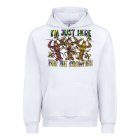 White im just here for the crawfish Urban Hoodie - CowGirlArtShop