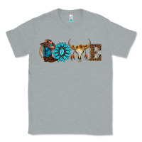 Heather Grey western love Classic Tee - AdoDesignShop