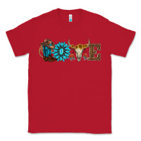 Red western love Classic Tee - AdoDesignShop
