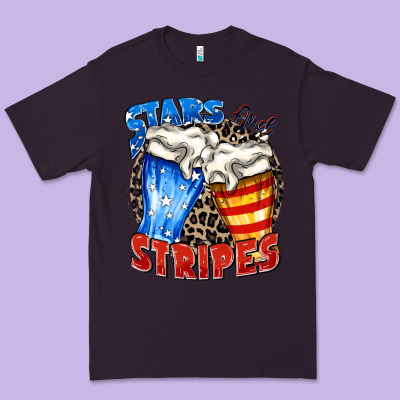 Stars And Stripes Beer Premium Tee Designed By Zillion Design Studio