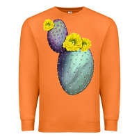 Carrot Opunthia Santa Rita Cactus Premium Sweatshirt - LillyAllenDesigns