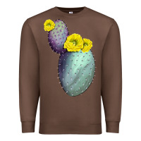 Chestnut Opunthia Santa Rita Cactus Premium Sweatshirt - LillyAllenDesigns