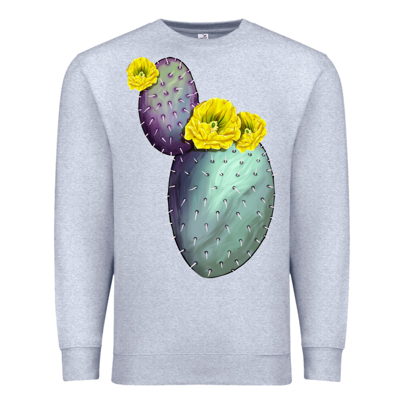 Opunthia Santa Rita Cactus Premium Sweatshirt by LillyAllenDesigns | Teevron