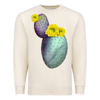 Sandshell Opunthia Santa Rita Cactus Premium Sweatshirt - LillyAllenDesigns