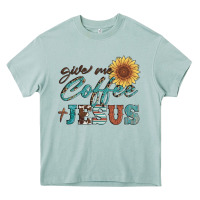Arona give me coffee and jesus Heavy Core Tee - Artiststas