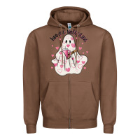 Chestnut boo jee valentine Zipper Hoodie - MaliasSmallBusiness