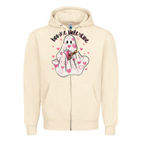 Sandshell boo jee valentine Zipper Hoodie - MaliasSmallBusiness