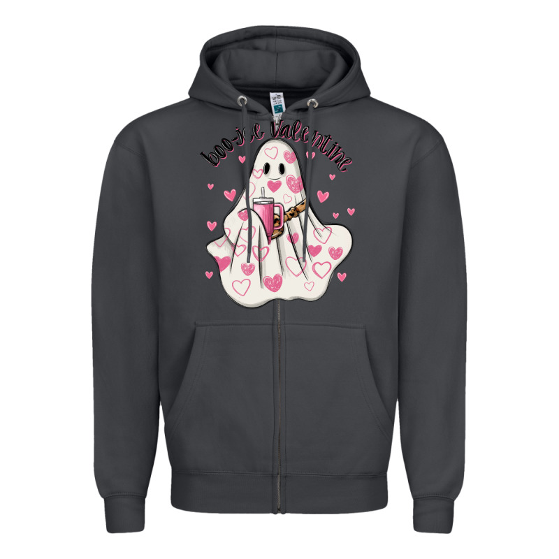 Boo Jee Valentine Zipper Hoodie by MaliasSmallBusiness | Teevron