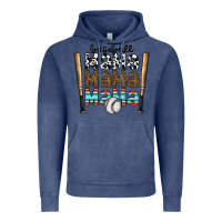 Vintage Denim baseball mama mama mama Vintage Hoodie - CowhideDigitalArt