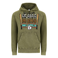 Vintage Olive baseball mama mama mama Vintage Hoodie - CowhideDigitalArt