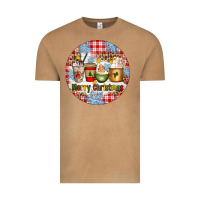 Vintage Camel Merry Christmas Coffee Cups Vintage Tee - Artiststas