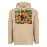 Mushroom Autumn Baby Calf Heavyweight Hoodie - LillyAllenDesigns