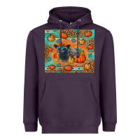 Plum Autumn Baby Calf Heavyweight Hoodie - LillyAllenDesigns