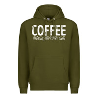Army Green Coffee Completes Me Premium Hoodie - Bettercallsaul