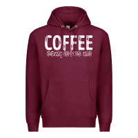 Burgundy Coffee Completes Me Premium Hoodie - Bettercallsaul