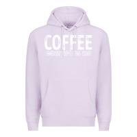 Lilac Coffee Completes Me Premium Hoodie - Bettercallsaul
