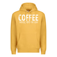 Mustard Coffee Completes Me Premium Hoodie - Bettercallsaul
