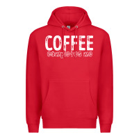 Red Coffee Completes Me Premium Hoodie - Bettercallsaul