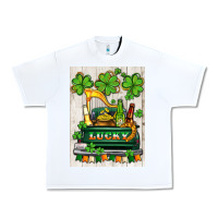 White lucky truck Urban Heavy Tee - AdoDesignShop