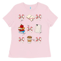 Bubblegum Pink teacher Ladies Tee - JahusDesignShop