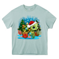 Christmas Turtle Heavy Core Tee | Teevron