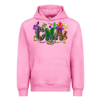 Fuchsia Pink cma mardi gras cowgirl Urban Hoodie - CowGirlArtShop
