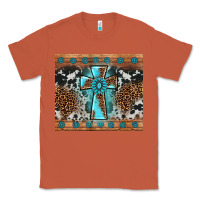 Copper gemstone leopard cross Classic Tee - AdoDesignShop