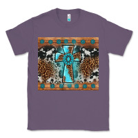 Lavender gemstone leopard cross Classic Tee - AdoDesignShop
