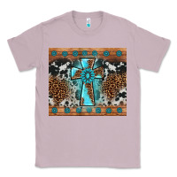Lilac gemstone leopard cross Classic Tee - AdoDesignShop