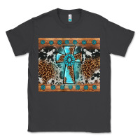 Smoke gemstone leopard cross Classic Tee - AdoDesignShop