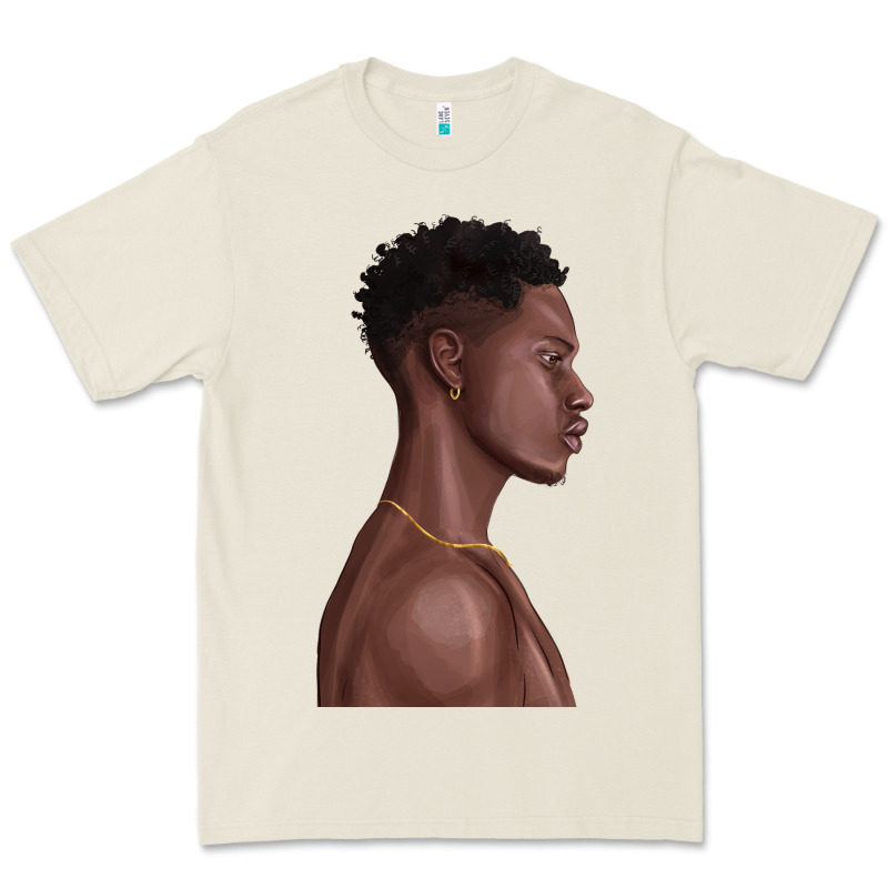 Afro Black Man Premium Tee by texasbilliewilder | Teevron
