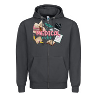 Smoke medical codler Zipper Hoodie - MaliasSmallBusiness
