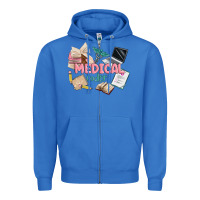 True Royal medical codler Zipper Hoodie - MaliasSmallBusiness