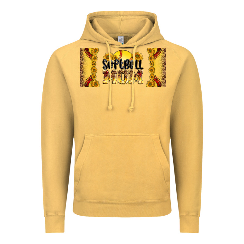 Leopard Softball Mom 16oz Libbey Glass Vintage Hoodie by HRA Design Shop | Teevron