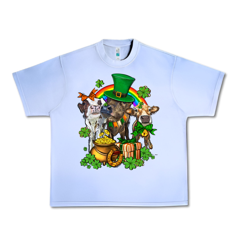 Little Cows And St Patricks Party Urban Heavy Tee by AdoDesignShop | Teevron