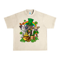 Sandshell little cows and st patricks party Urban Heavy Tee - AdoDesignShop