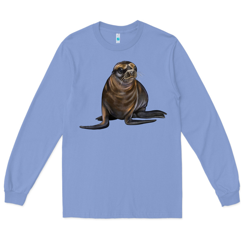 Sea Lion Illustrations Long Sleeve Tee by LillyAllenDesigns | Teevron