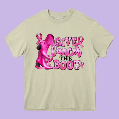 Heavy Core Tee give cancer the boot