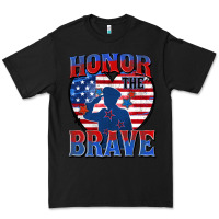Black honor the brave Premium Tee - Zillion Design Studio