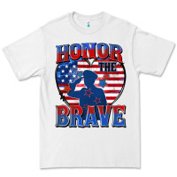 White honor the brave Premium Tee - Zillion Design Studio