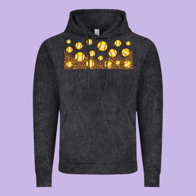 Leopard Softball 16oz Libbey Glass Vintage Hoodie Designed By Hra Design Shop