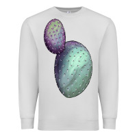 Dove Grey Opunthia Santa Rita Cactus Premium Sweatshirt - LillyAllenDesigns
