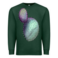 Sports Green Opunthia Santa Rita Cactus Premium Sweatshirt - LillyAllenDesigns