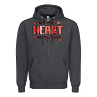 Smoke i wear my heart on my sleeve Zipper Hoodie - MaliasSmallBusiness