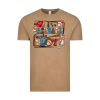 Its A Baseball Kinda Day Vintage Tee | Teevron