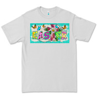 Dove Grey easter cross license plate template Premium Tee - BarkalooDesign