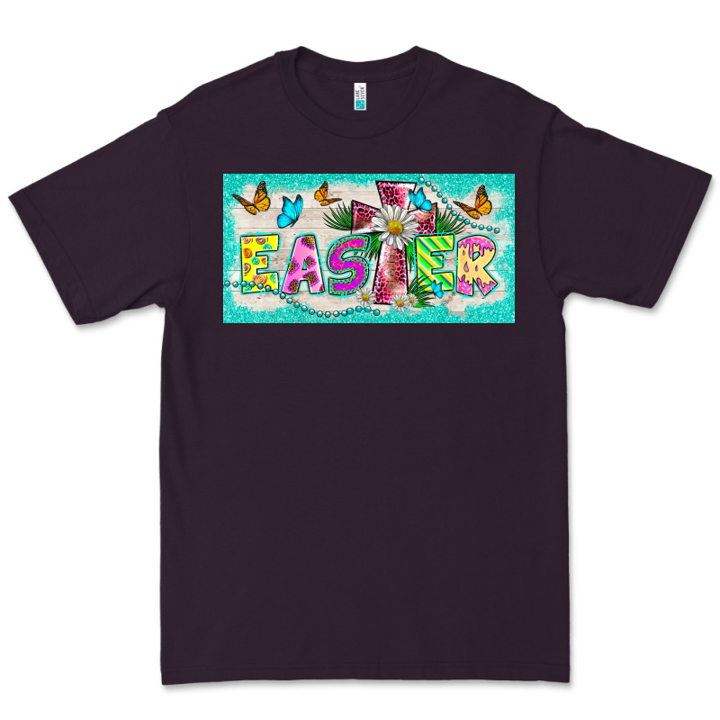 Easter Cross License Plate Template Premium Tee by BarkalooDesign | Teevron