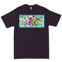 Plum easter cross license plate template Premium Tee - BarkalooDesign