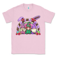 Bubblegum Pink easter gnomes rainbow Classic Tee - Artiststas